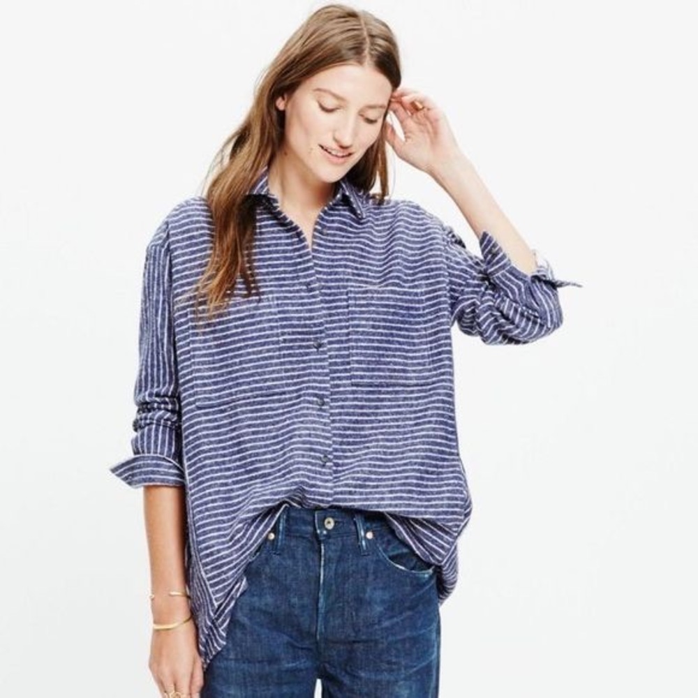 Striped Flannel Sunday Shirt